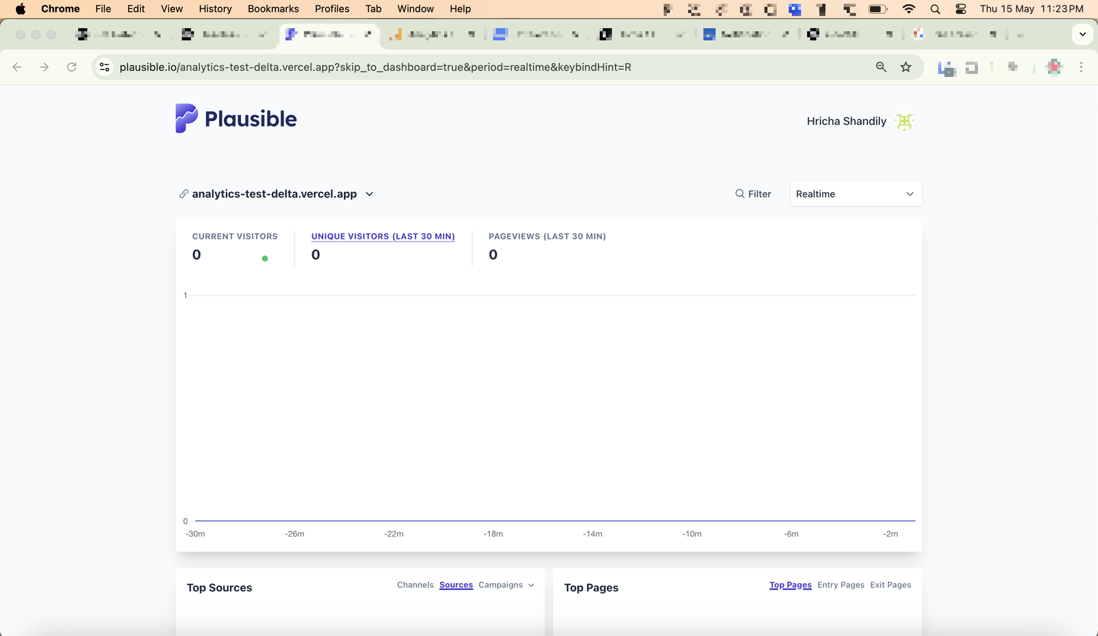 Plausible real time dashboard not recording bot traffic Plausible real time dashboard not recording bot traffic